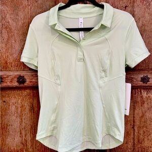 Light lime green polo lululemon